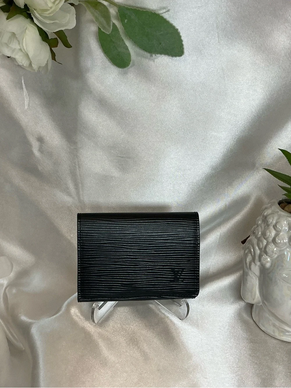 Preloved Near Excellent Louis Vuitton Black Epi Leather Men's Bifold Wallet RFID